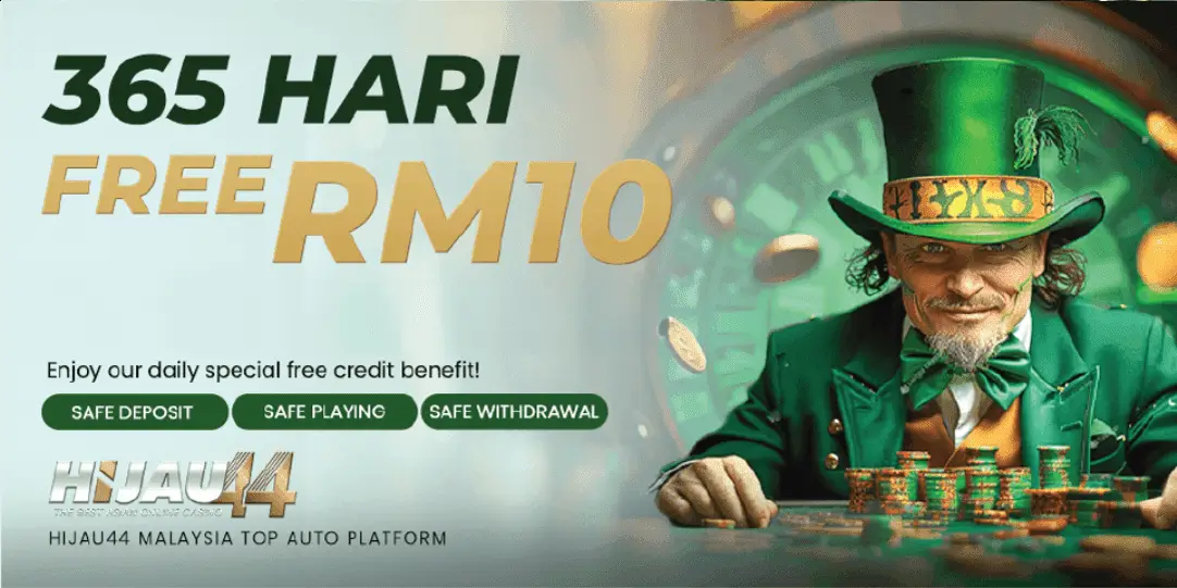 hijau44 365 hari free rm10
